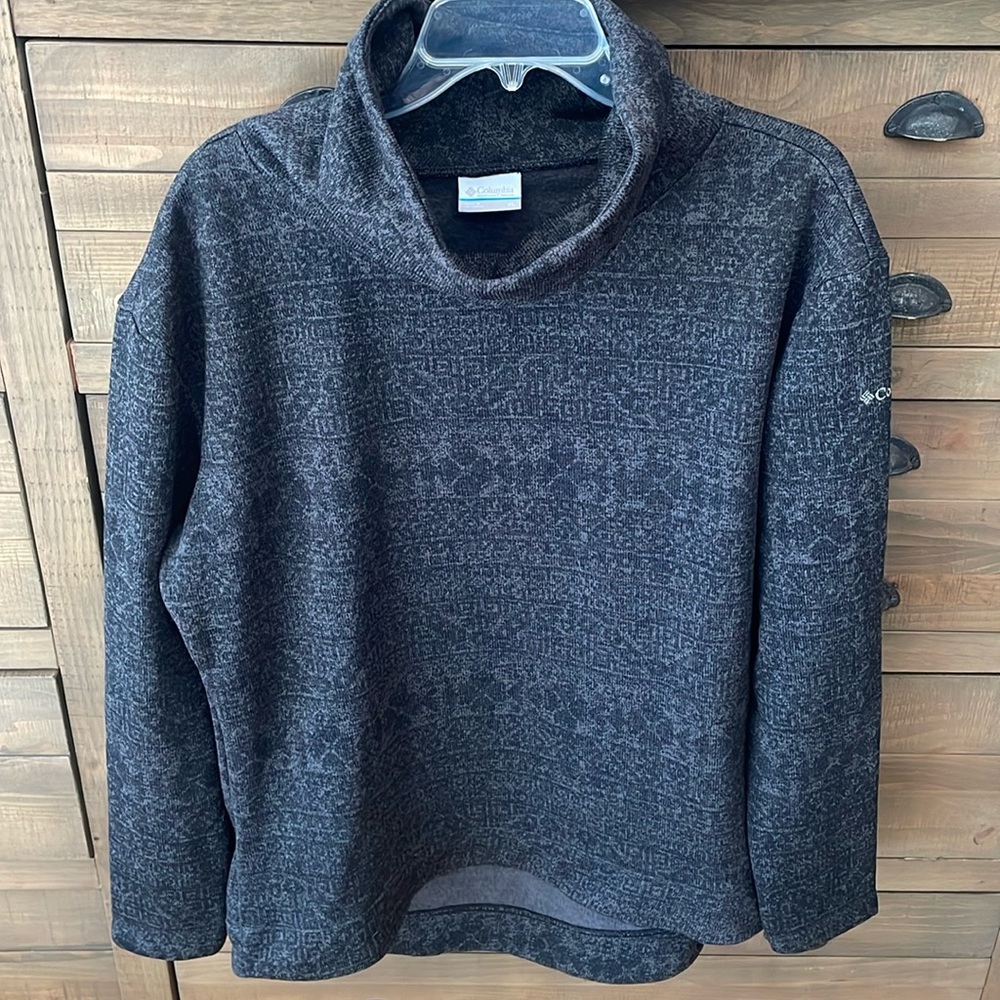 Columbia Fleece Funnel Neck Pullover Women’s XL